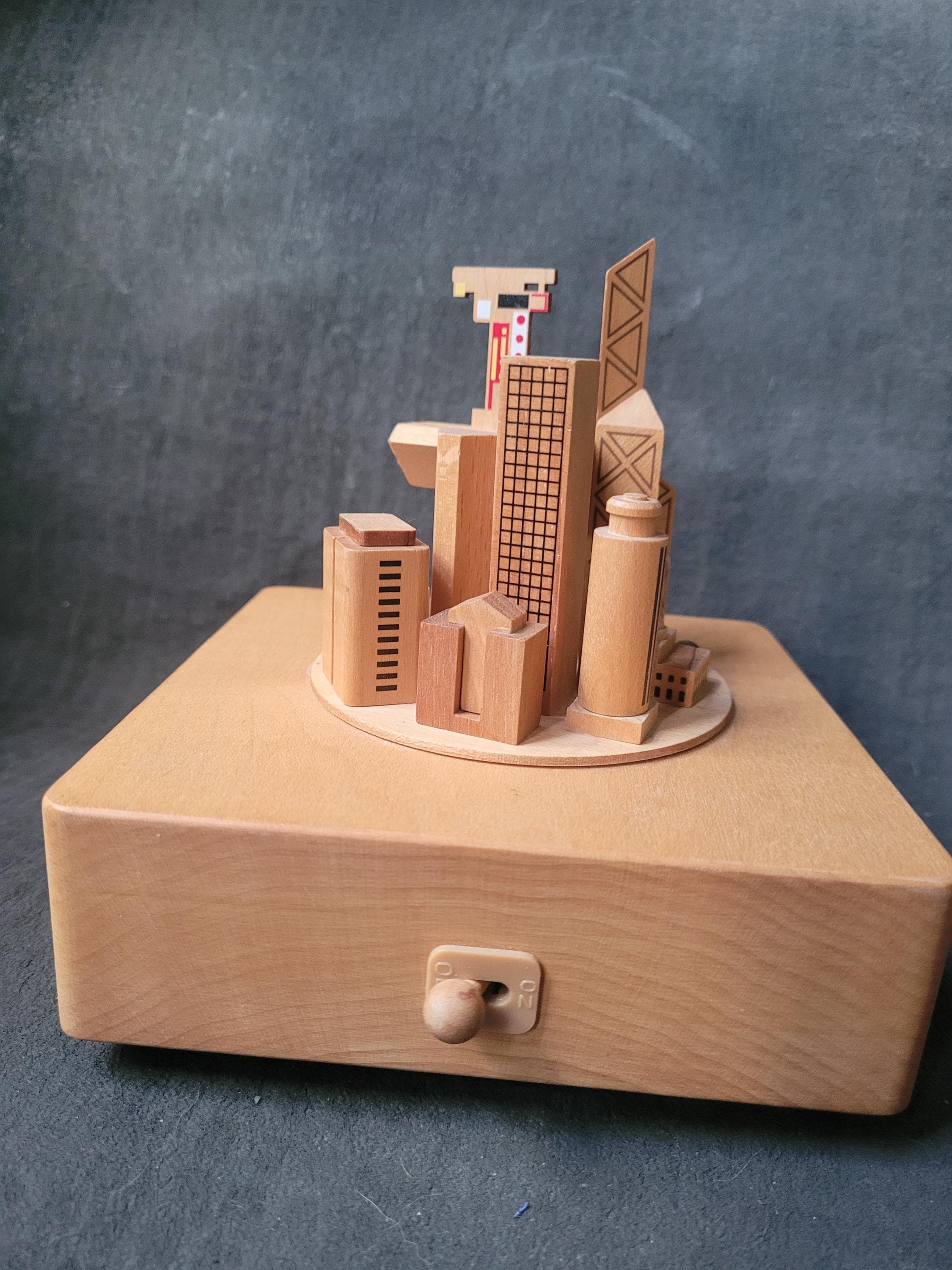 wooderful life オルゴール Wooderful Life 木製オルゴール、香港、音楽だけが街を回転しません