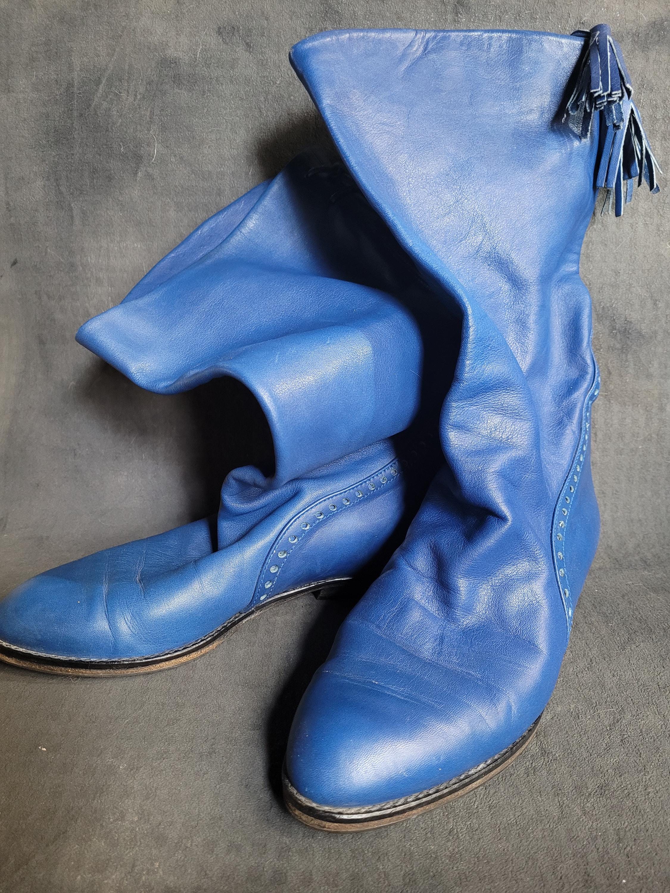 Royal blue boots Schweiz