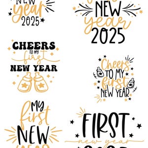 First New Year's SVGs
