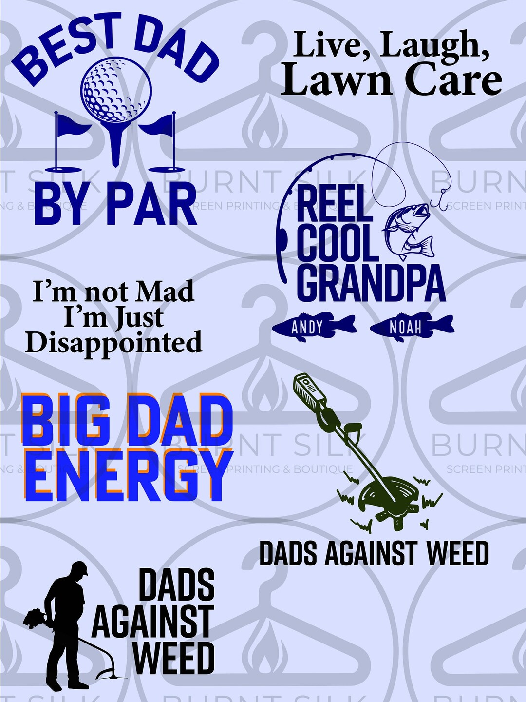 Father's Day SVG PNG JPEG Funny Father's Day Cut Files Clip Art Dad ...