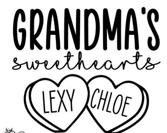 PERSONALIZED GRANDMA SVG