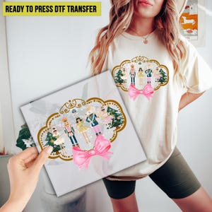 Nutcracker Christmas Mama DTF Transfer, Xmas Nutcracker Ready to Press, Christmas  DTF Print, Direct to Film, Heat Transfer