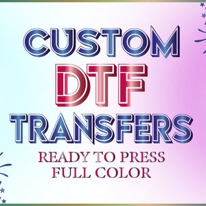 Dtf Transfers Ready for Press, Gang Sheet Heat Transfer - Etsy