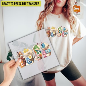 Ready to Press, DTF Transfer, Heat Transfer,  Direct to Film