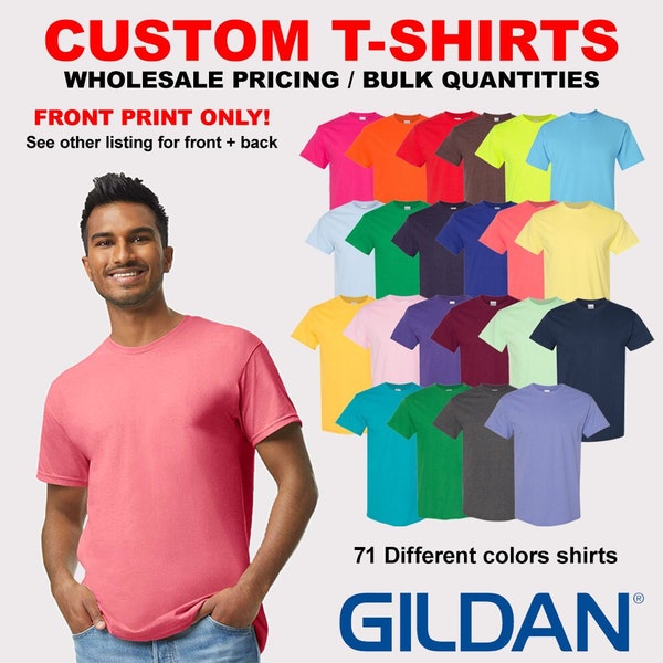 Wholesale Screen Printing, T-shirts, Custom t-shirts, event, uniforms, work shirts