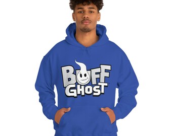 Buff Ghost Logo  Heavy Blend Hoodie