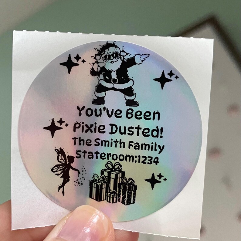 Pixie Dust Sticker Examples 20 Pixie Dusting Stickers - Etsy