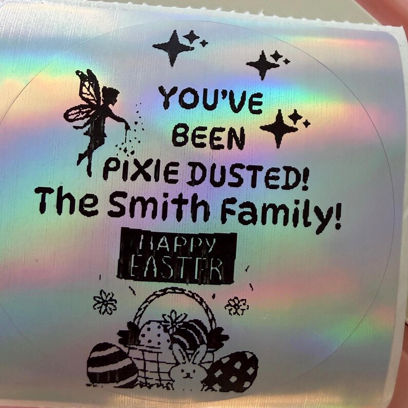 Pixie Dust Sticker Examples 20 Pixie Dusting Stickers - Etsy