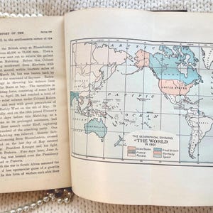 1900 History Book, 19th Century, Edwin Emerson, Illustrated, Pull-Out Map Bild 1