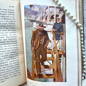 1900 History Book, 19th Century, Edwin Emerson, Illustrated, Pull-Out Map Bild 5