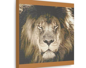 Canvas Wall Art Lion Wall Art Decor Lion Print On Canvas For Home Or Office Gift For Home Or Office