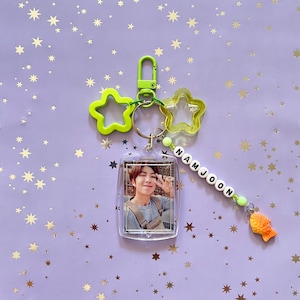 BTS RM Star Keychain | Namjoon, BTS Army, Bias, Kpop, Jin, Suga, Yoongi, Jhope, V, Taehyung, Jungkook, Kpop Keychain, Aesthetic