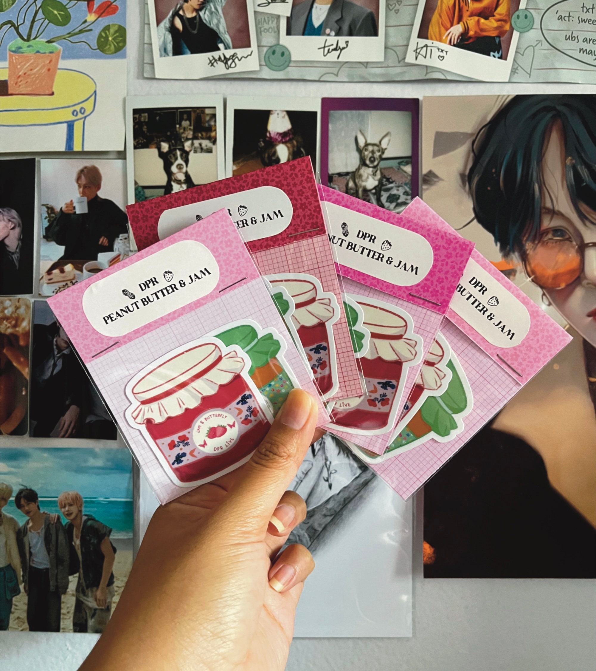 DPR Peanut Butter & Jam Sticker Pack | DPR Live , DPR Ian , Mito , Khh ...