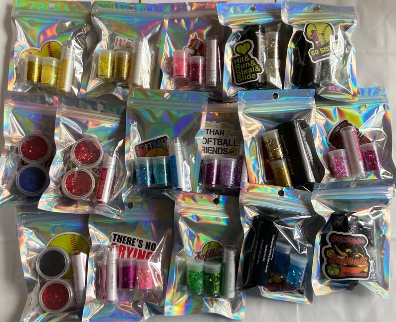 EYE BLACK GLITTER Softball Etsy