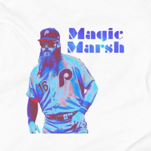 Magic Marsh - Youth Philly T-Shirt - Funny Brandon Marsh Kid's T-Shirt - Philadelphia tee