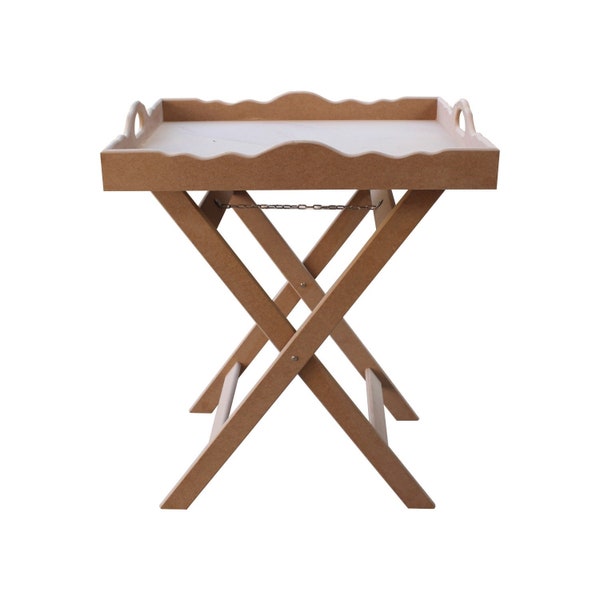 Wood Folding Table Etsy