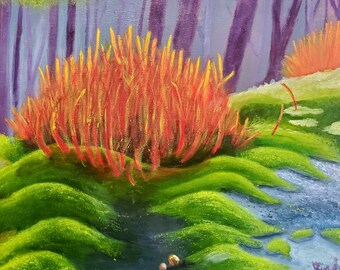 Moss Spores - Art Print