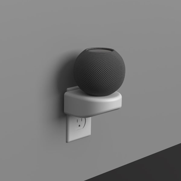 HomePod Mini Schwimmende Steckdose Wandhalterung (Digitale Datei)