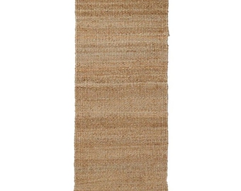 Natural Jute hemp Runner Eco Friendly Pure Vegan,Hemp jute Runner,Stair Runner,custome size available,stair jute runner 2x10 2x15 2x20