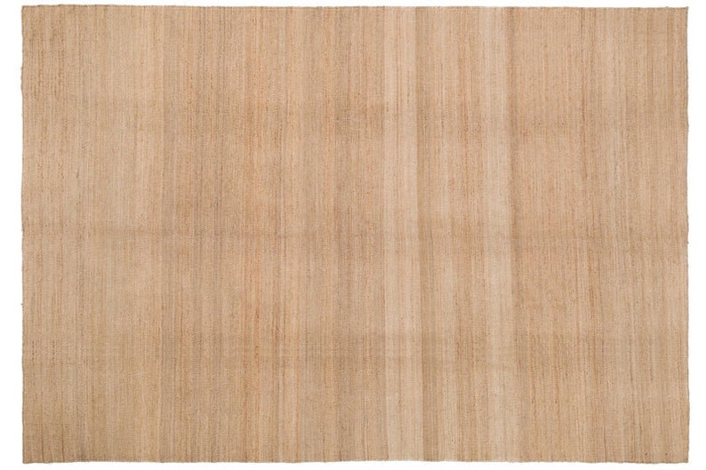 Alfombra de yute hecha a mano, alfombra de yute gruesa, alfombra de dormitorio, sala de estar, alfombra de yute hecha a mano, alfombra de área de mezcla, 5' x 8' 10x14 6x9, beige imagen 6