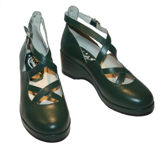 Rocket Originals 1940s/1950s Celia Style In Green… - image 6