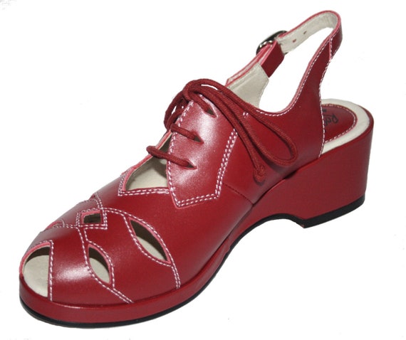 Rocket Originals 1940s/1950s Bella Style In Red L… - image 2