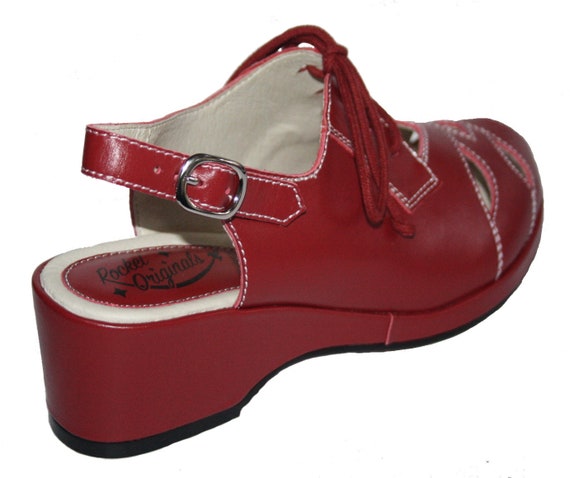 Rocket Originals 1940s/1950s Bella Style In Red L… - image 3