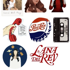 Lana Del Rey Sticker