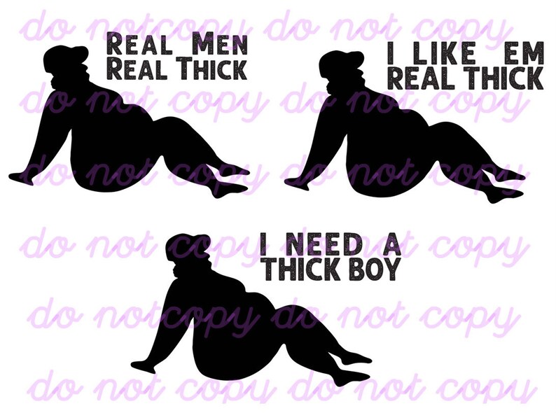 Thick Boy Bundle Png/svg Original File - Etsy