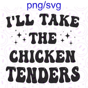 Tomaré las tiras de pollo png/svg