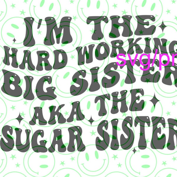 Zucker Schwester original svg / Png