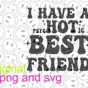 Tengo un mejor amigo psíquico svg/png original