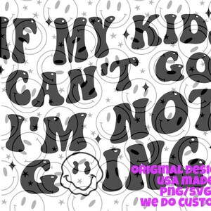 もし私の子供が行けないなら svg/png オリジナル