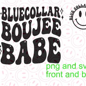 ブルーカラーブージーベイビー png/svg オリジナル