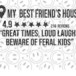 Das Haus MEINES BESTEN Freunde REZENSION png/svg