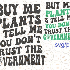 Achetez-moi des plantes et dites-moi que vous ne faites pas confiance au gouvernement SVG/PNG