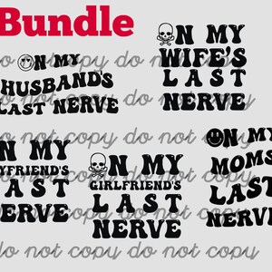 last nerve BUNDLE svg/png クリップアート (オリジナル)