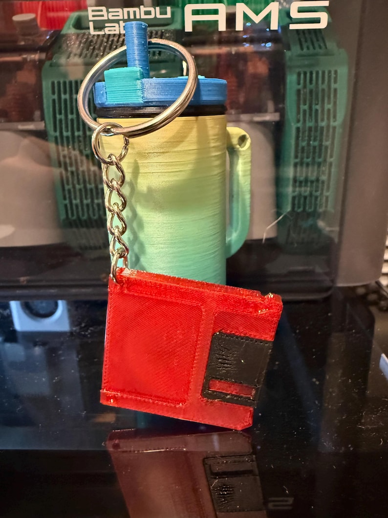 Custom NFC Tag Keychain: Personalized Digital Business Card, Contactless Sharing | graduation gift | emergency contact | memorial image 5