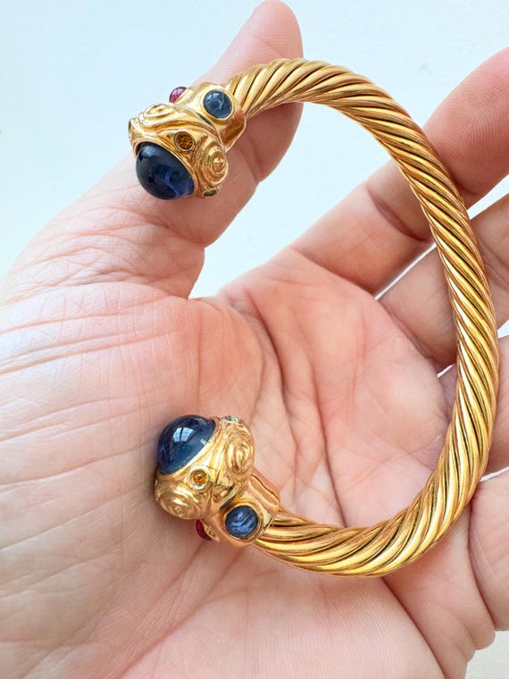 Vintage Twisted Cable Cuff - image 6