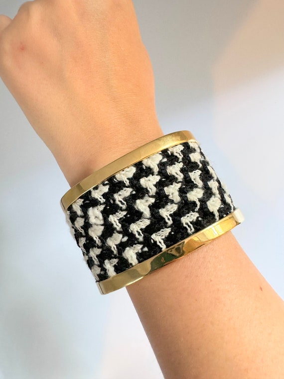 St. John Tweed Cuff Bracelet - image 1