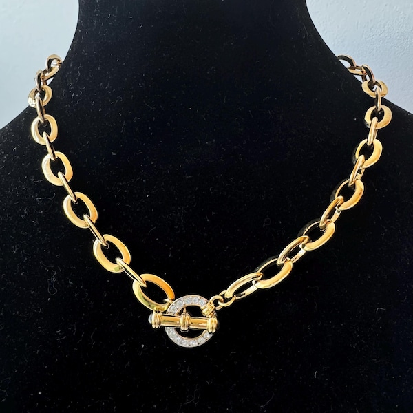 Vintage NM Toggle Necklace