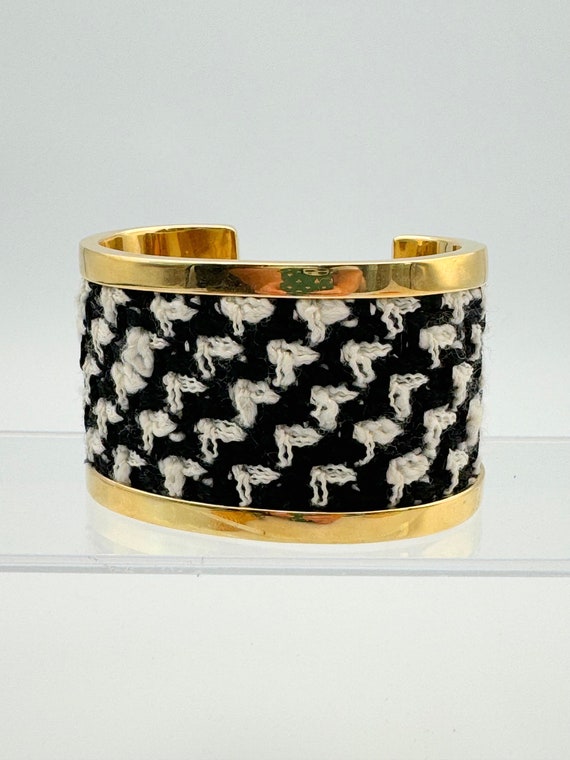 St. John Tweed Cuff Bracelet - image 2