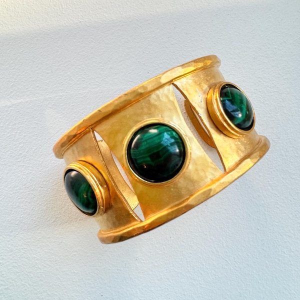 Malachite Cuff Bracelet