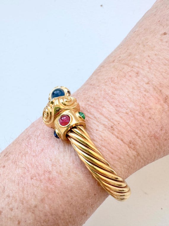 Vintage Twisted Cable Cuff - image 3