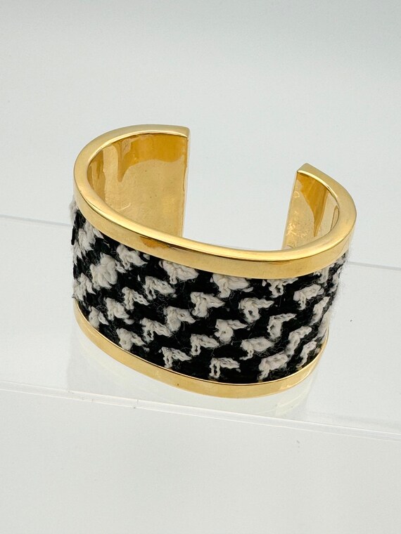 St. John Tweed Cuff Bracelet - image 3