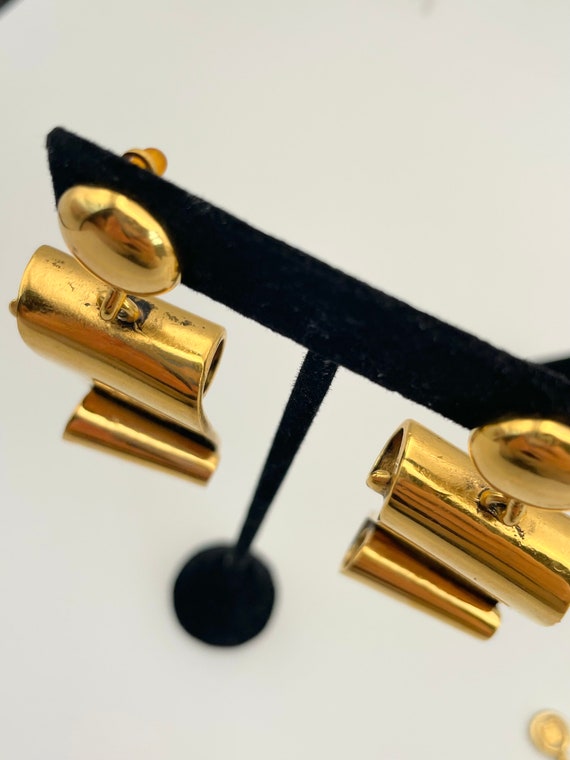 Vintage Karl LAGERFELD Earrings - image 4