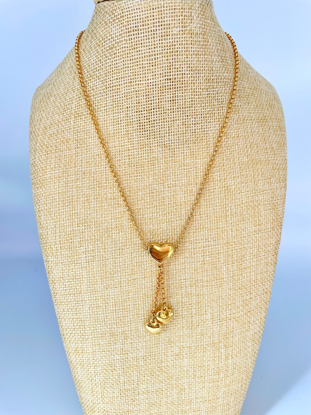 Small Vintage Heart Necklace