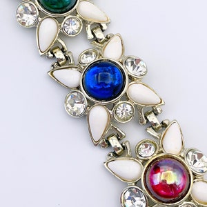 Vintage Gripoix Style Cabochon Bracelet