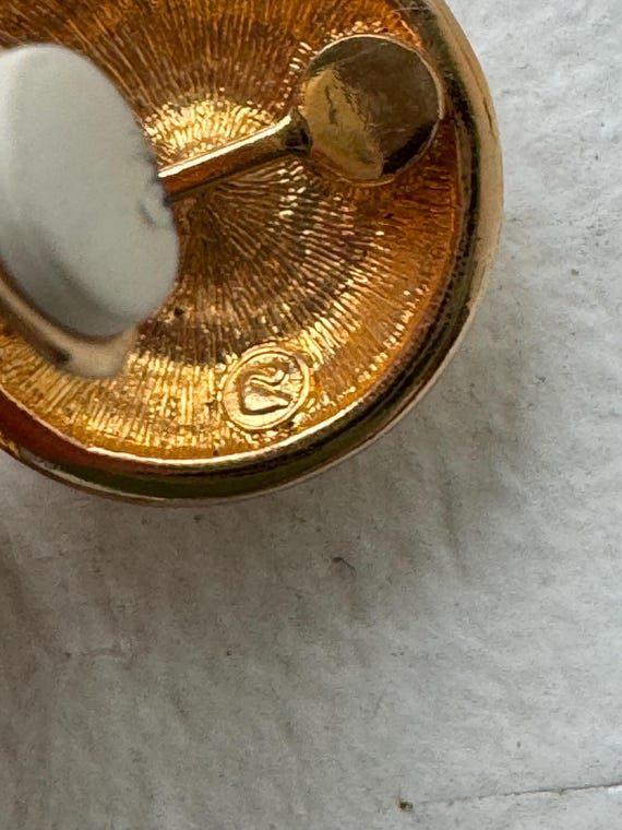 Vintage Column Statement Earrings - image 5