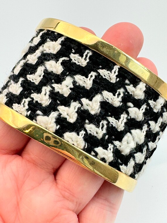 St. John Tweed Cuff Bracelet - image 4